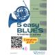5 Easy Blues for French Horn in F and Piano